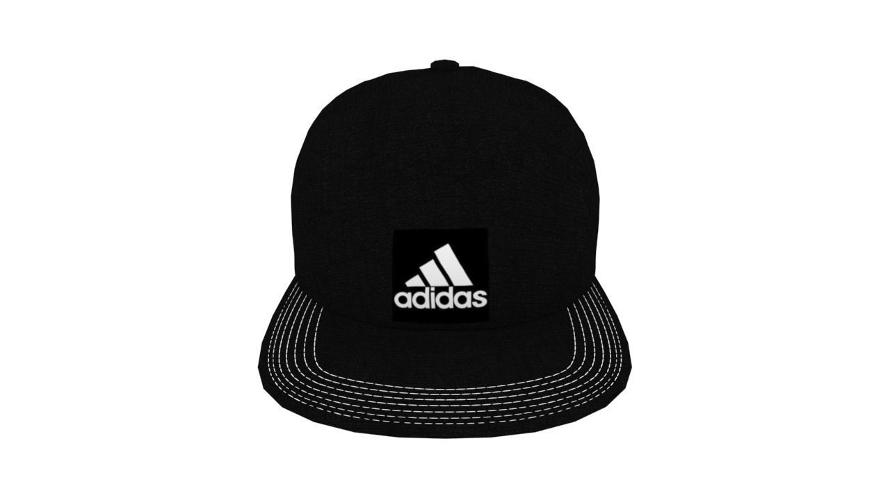 CapN4 Adidas Low-poly 3D model_8