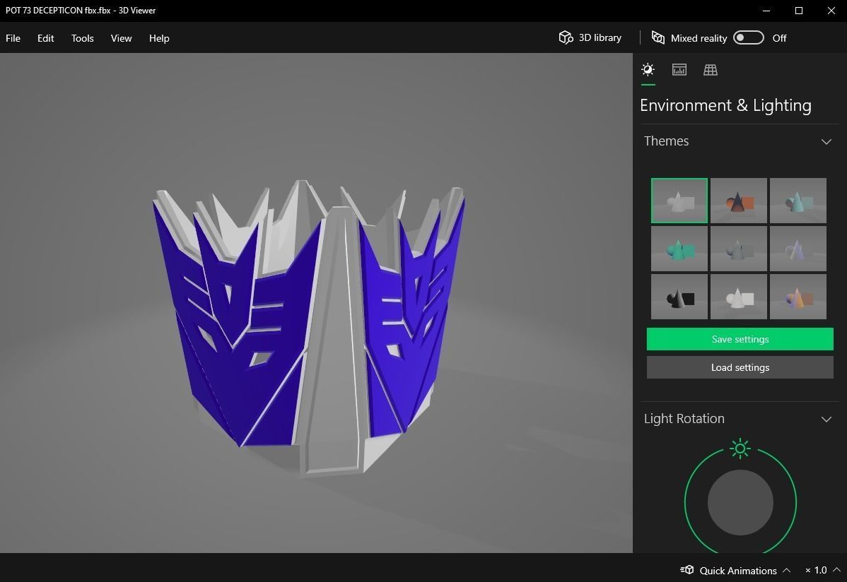 Transformers decepticon pot holder 73 3D print model_20