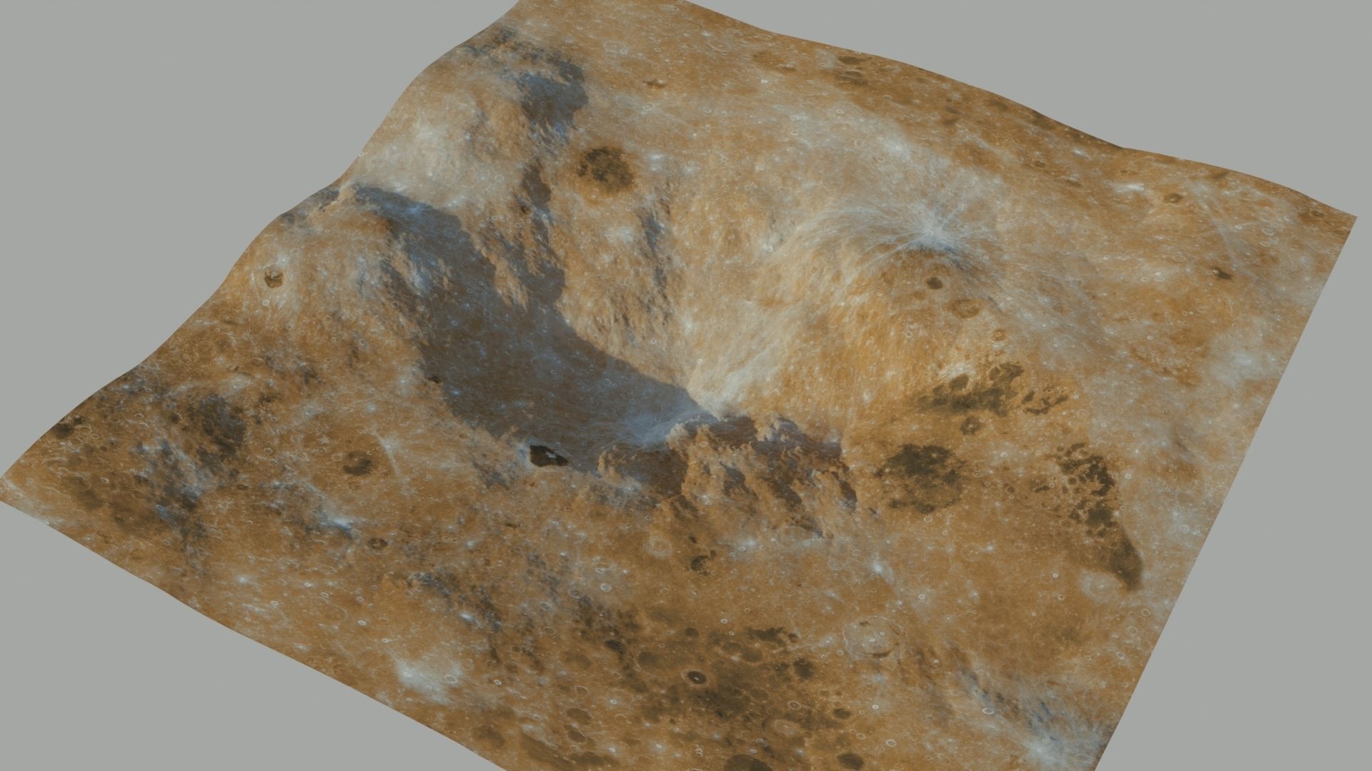 Landscape 3D model 2 lod 3D model 3D model_25