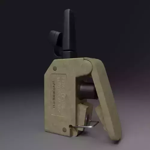 FIRING DEVICE ELECTRICAL M57 Low-poly 3D model