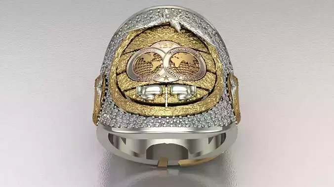 Boxing Belt  ring 3D print model