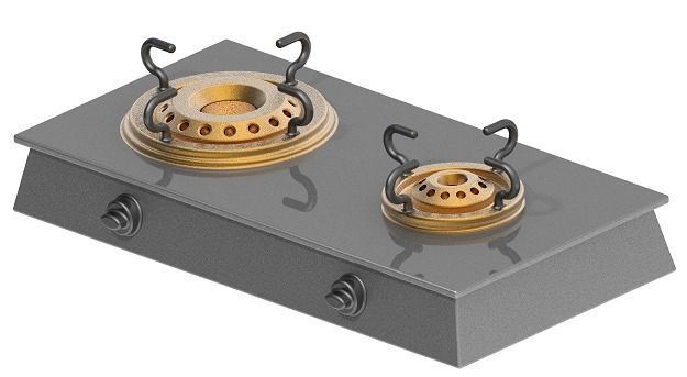 Stylish Gas Stove Toy 3D print model_1