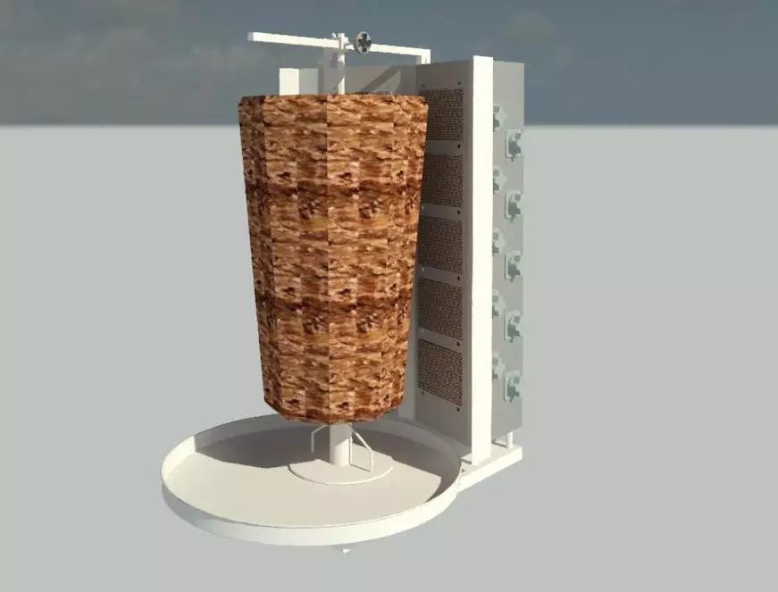 doner robotu 3D model_0