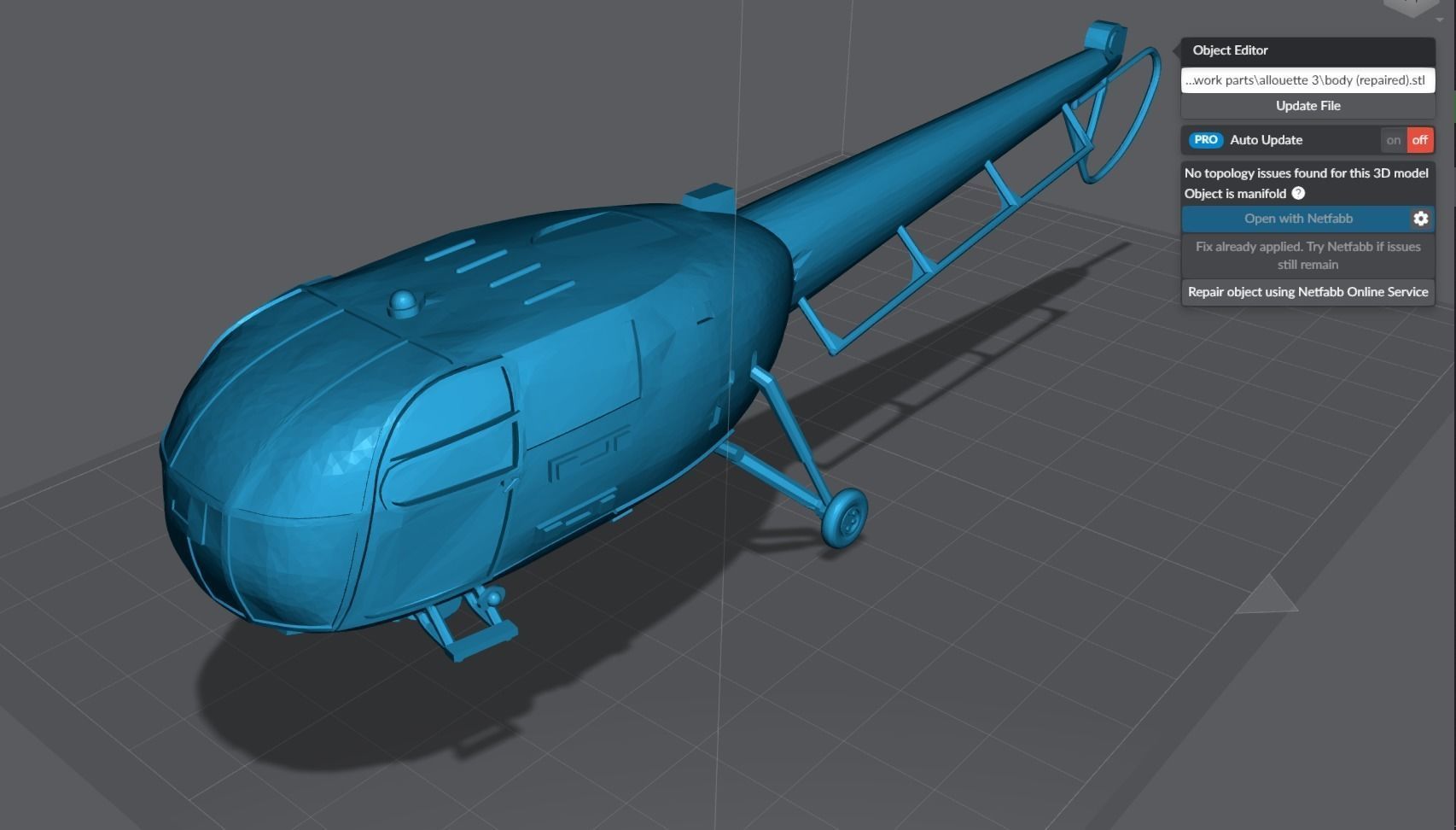 Aerospatiale Alouette III Scale Model 3D print model_5