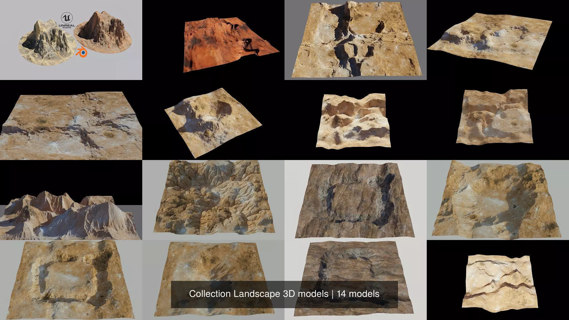 Collection Landscape 3D models _0