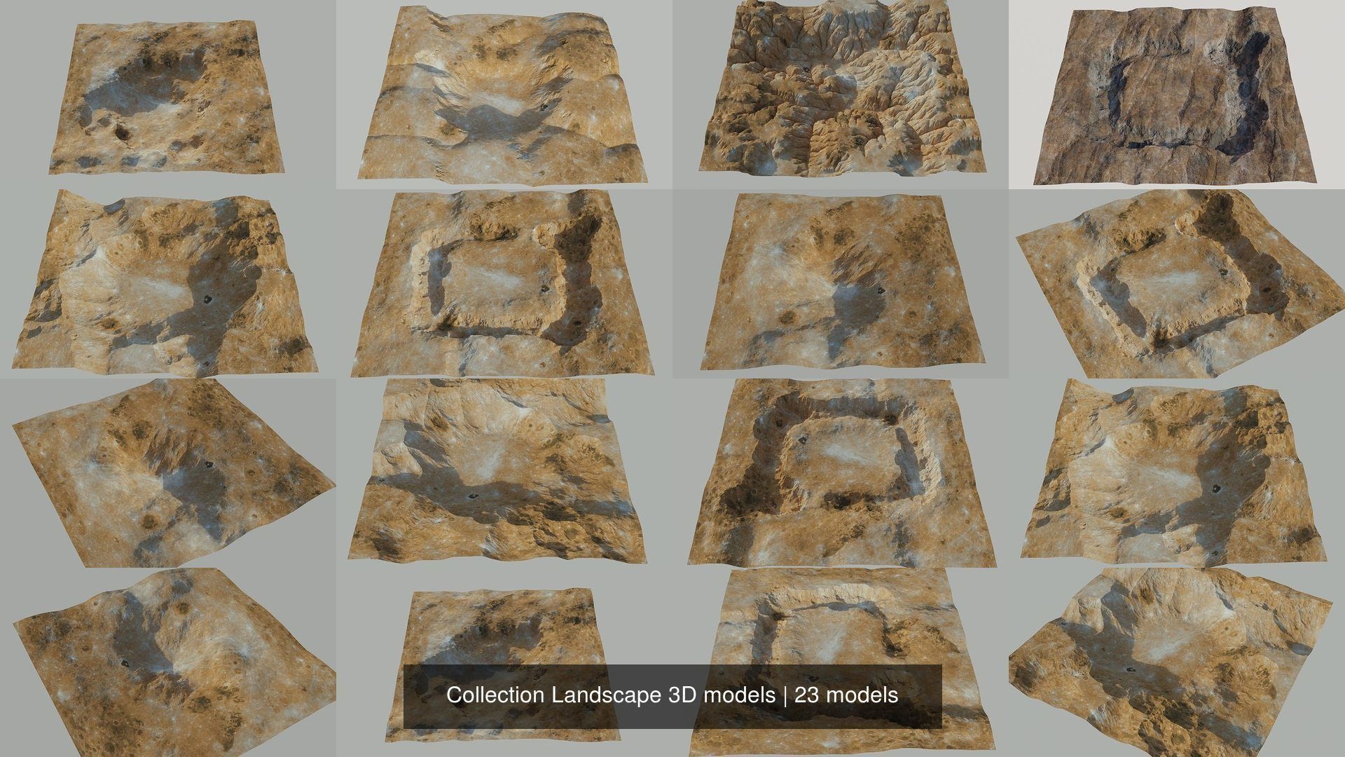Collection Landscape 3D models _2
