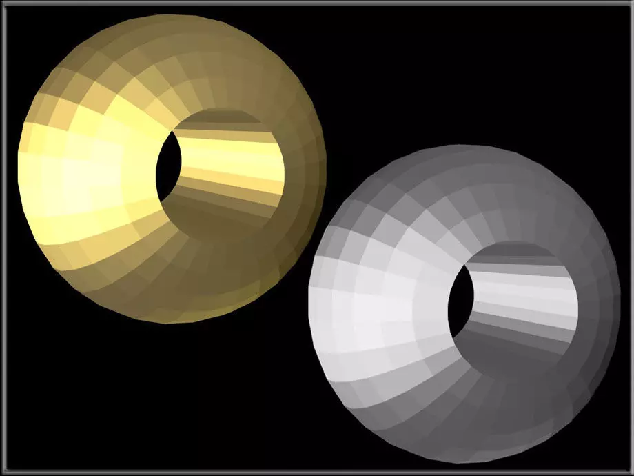 Hole Bead 03 Low-poly 3D model_0