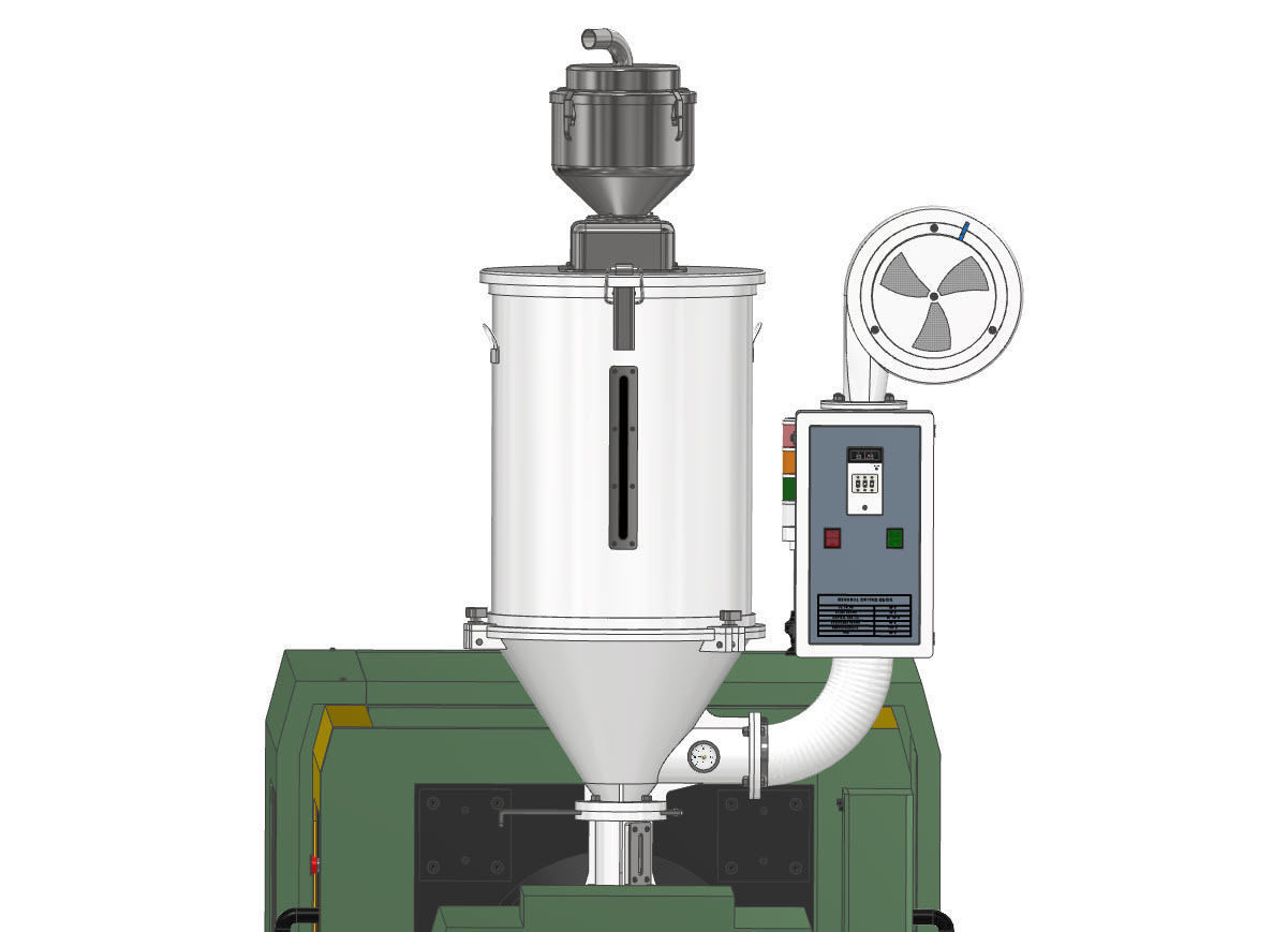 Injection Mold Machine 3D model_2