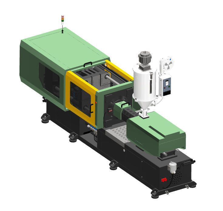 Injection Mold Machine 3D model_1
