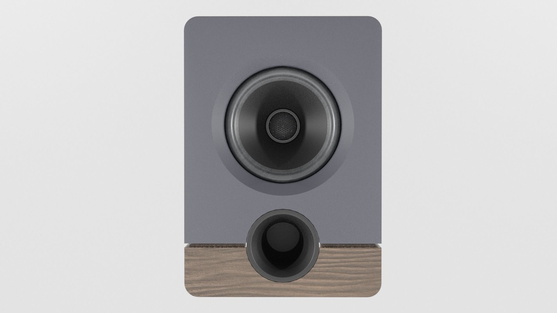 Speaker Woofer box - Blender 3d 3D model_7