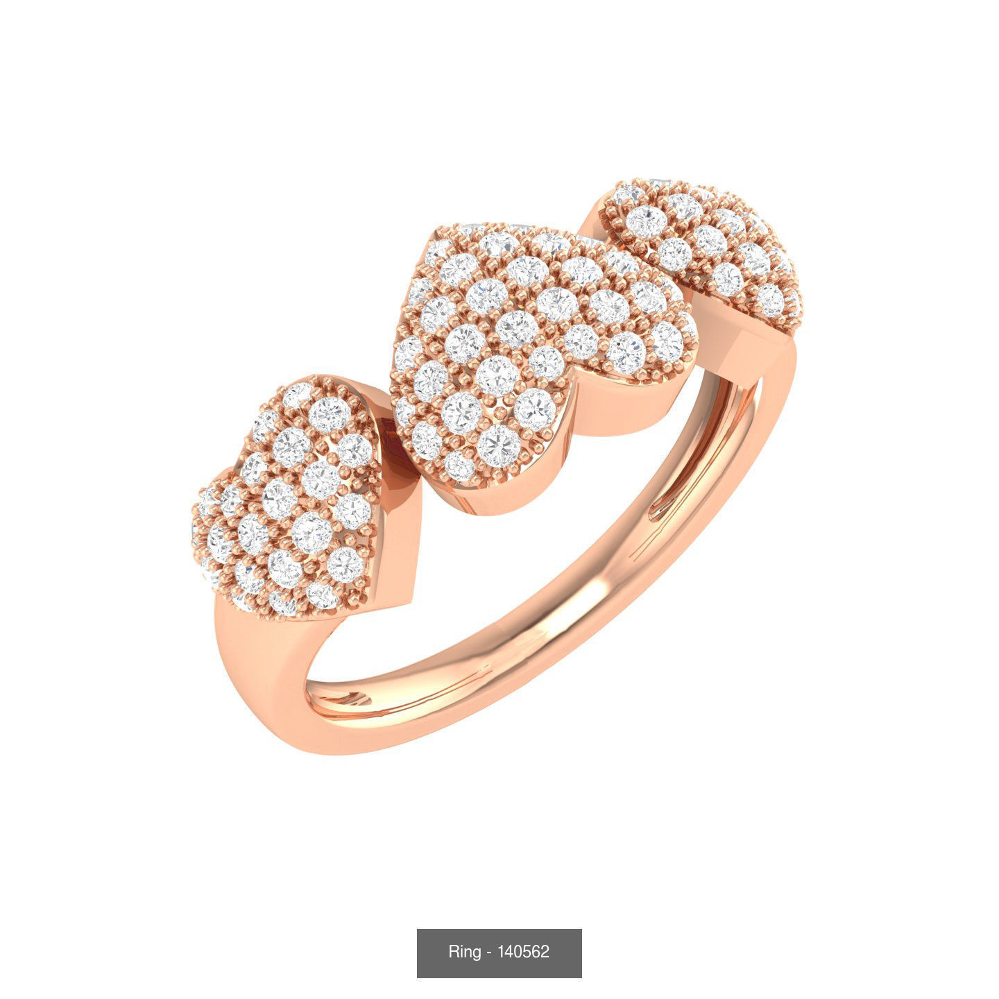 100 Bands rings  3D Model Collection_111