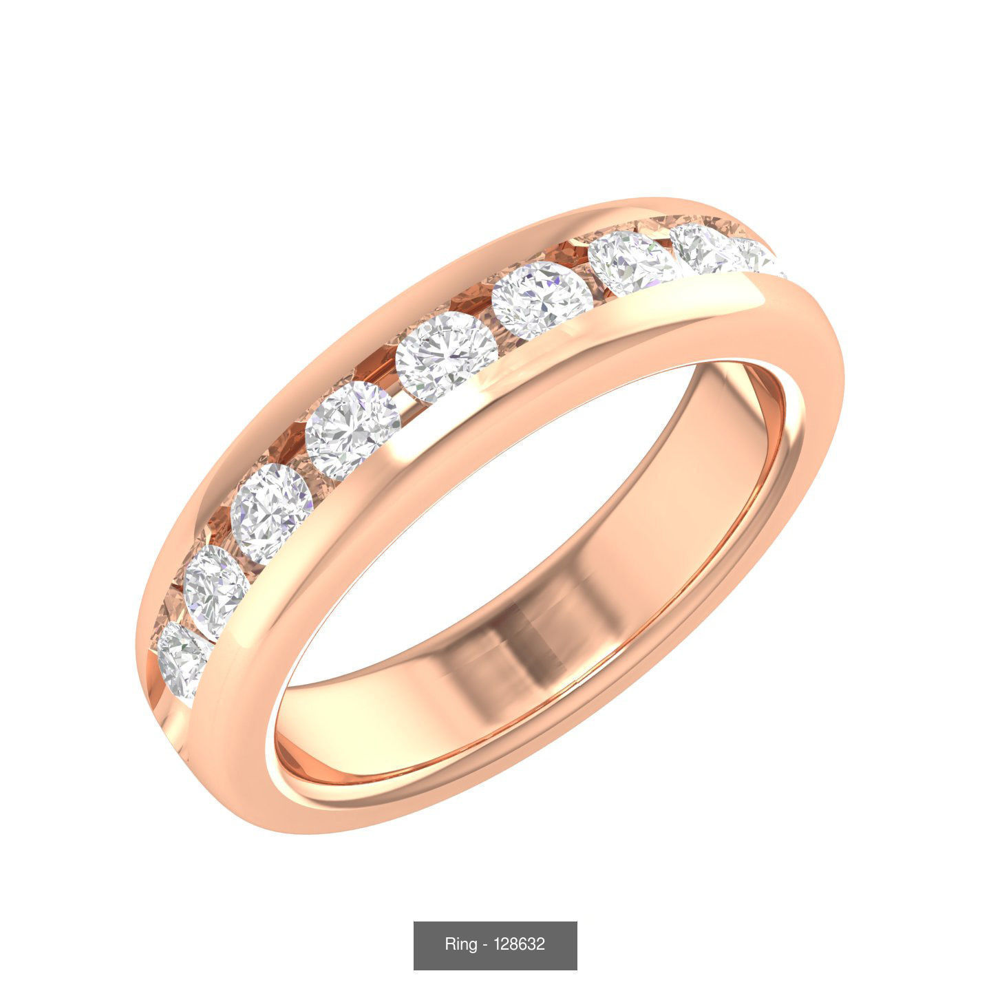 100 Bands rings  3D Model Collection_73