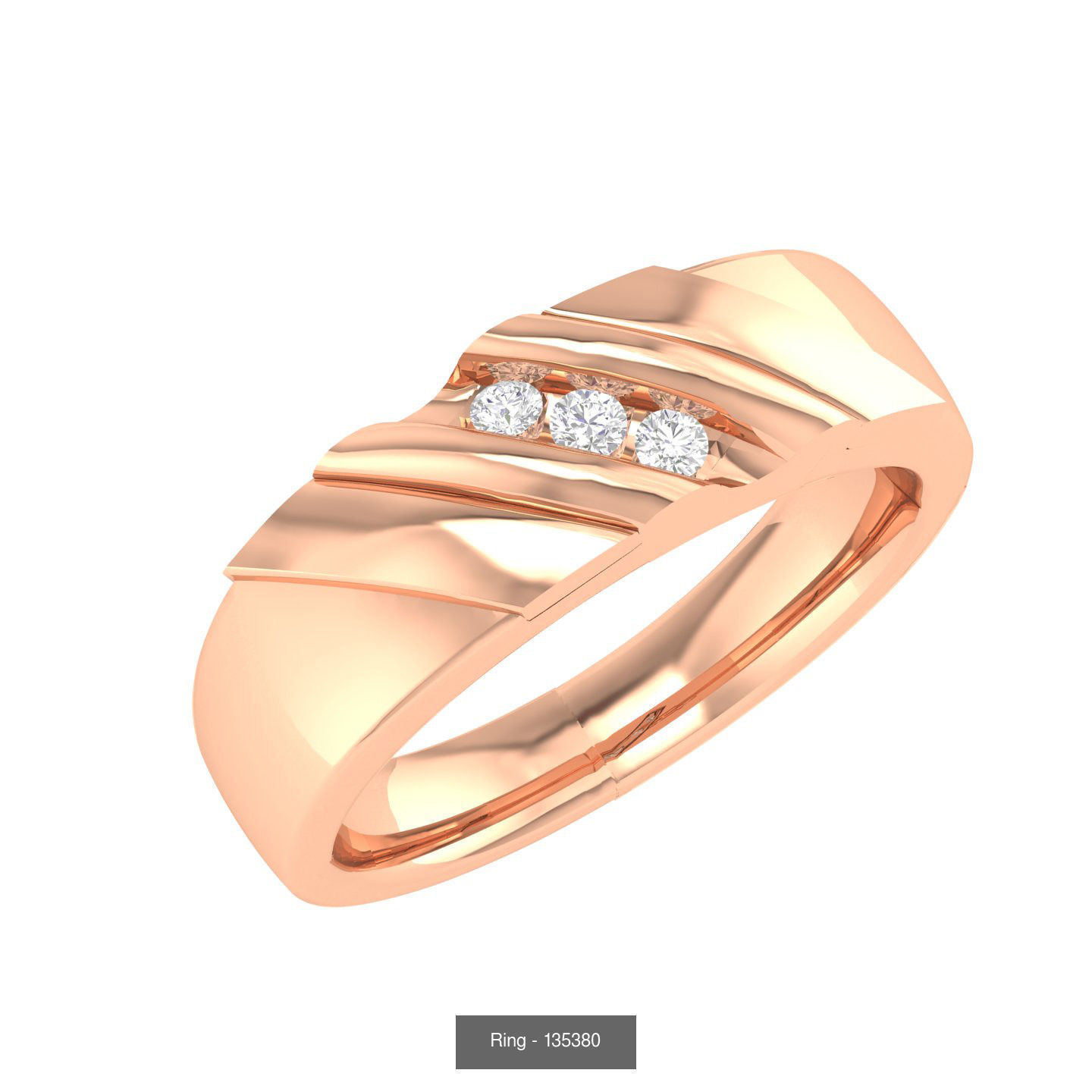 100 Bands rings  3D Model Collection_86