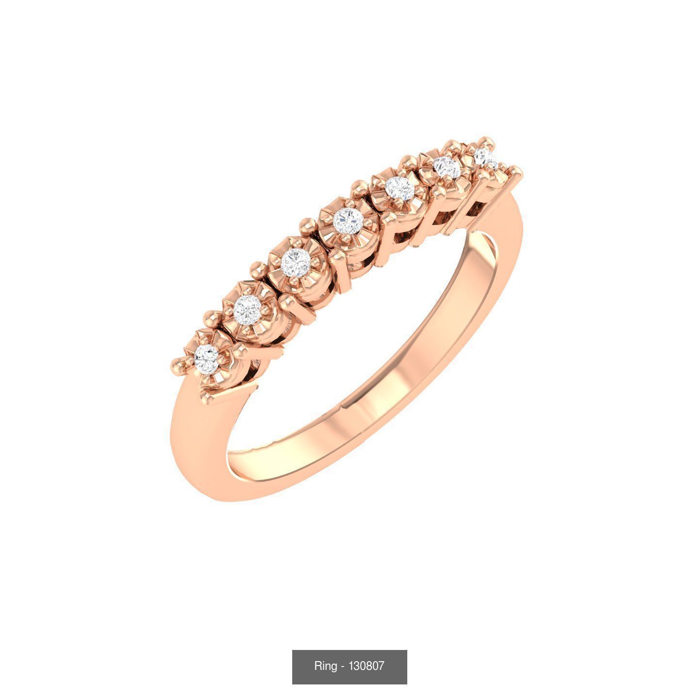 100 Bands rings  3D Model Collection_57