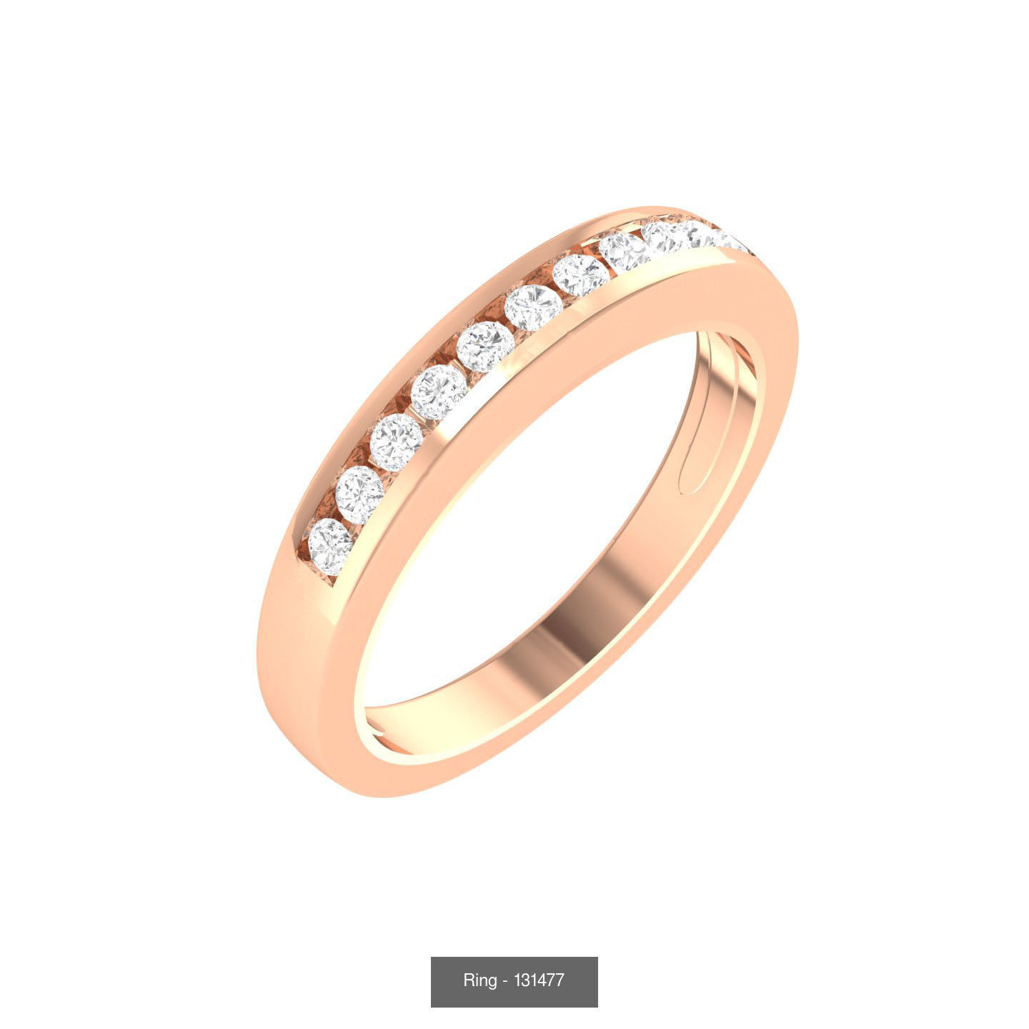 100 Bands rings  3D Model Collection_52