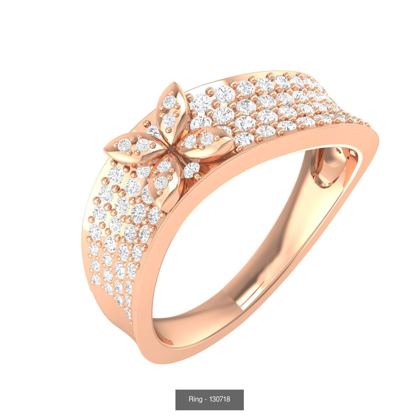 100 Bands rings  3D Model Collection_58
