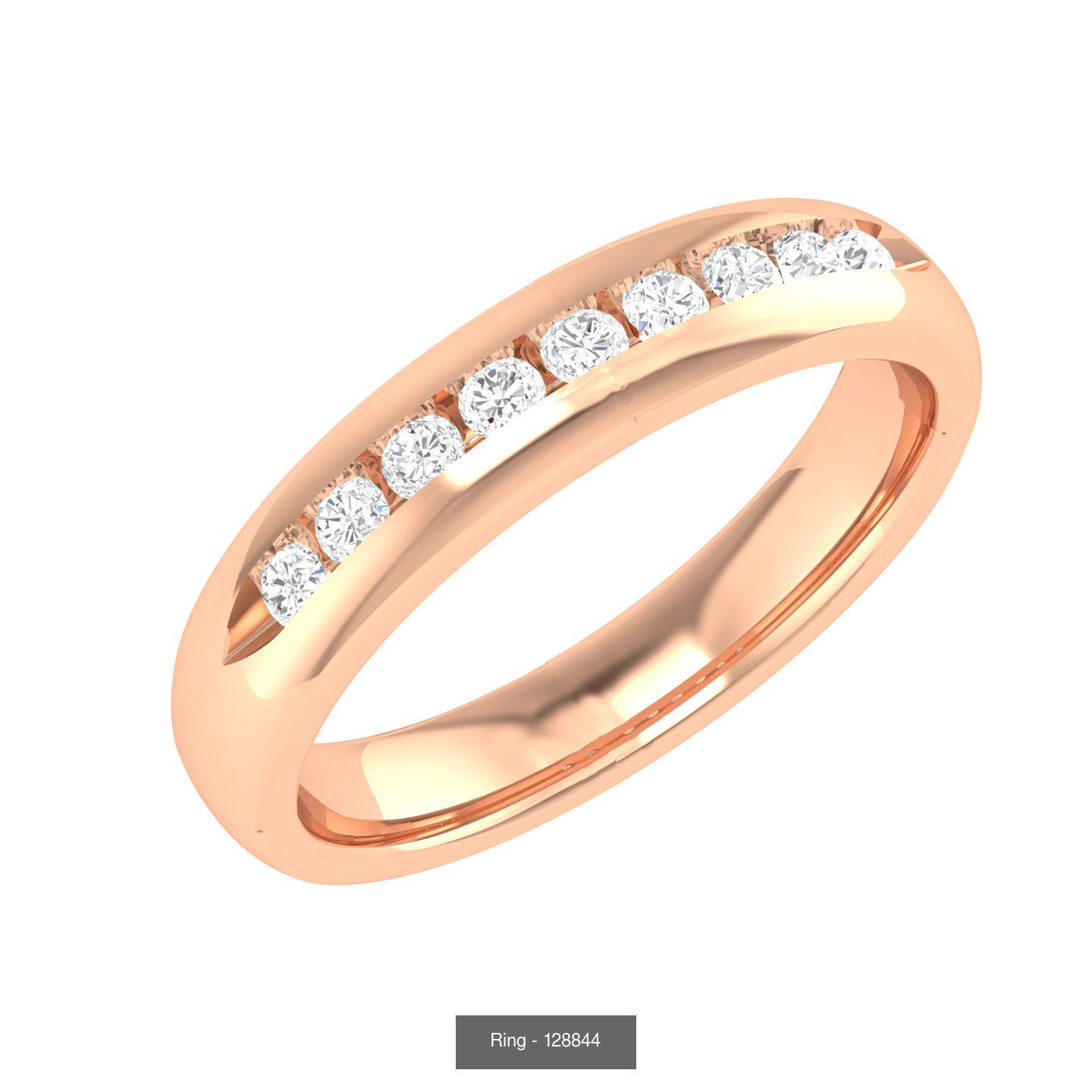 100 Bands rings  3D Model Collection_70