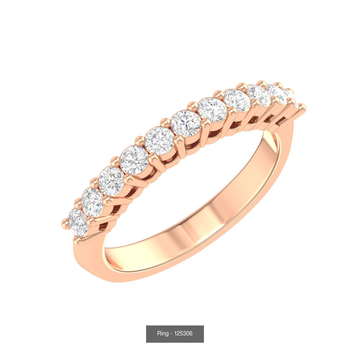 100 Bands rings  3D Model Collection_15