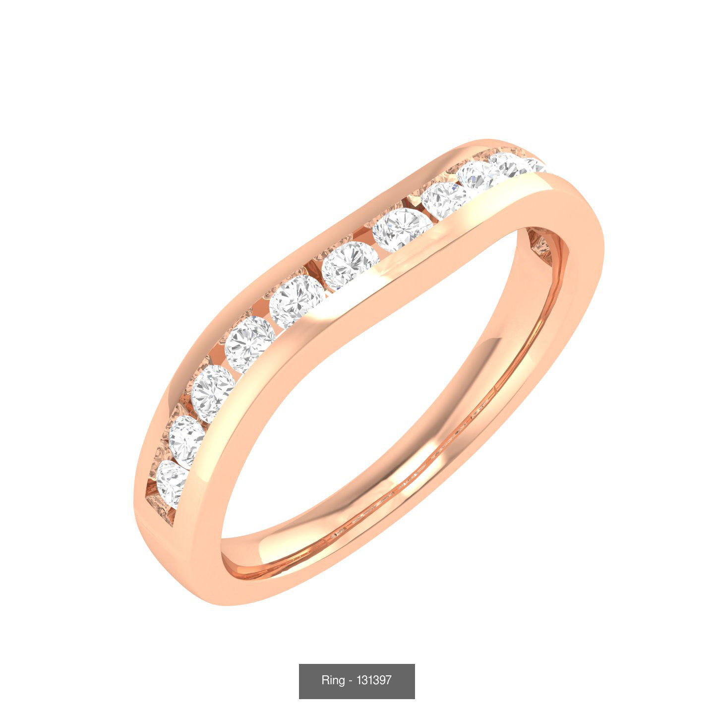 100 Bands rings  3D Model Collection_53