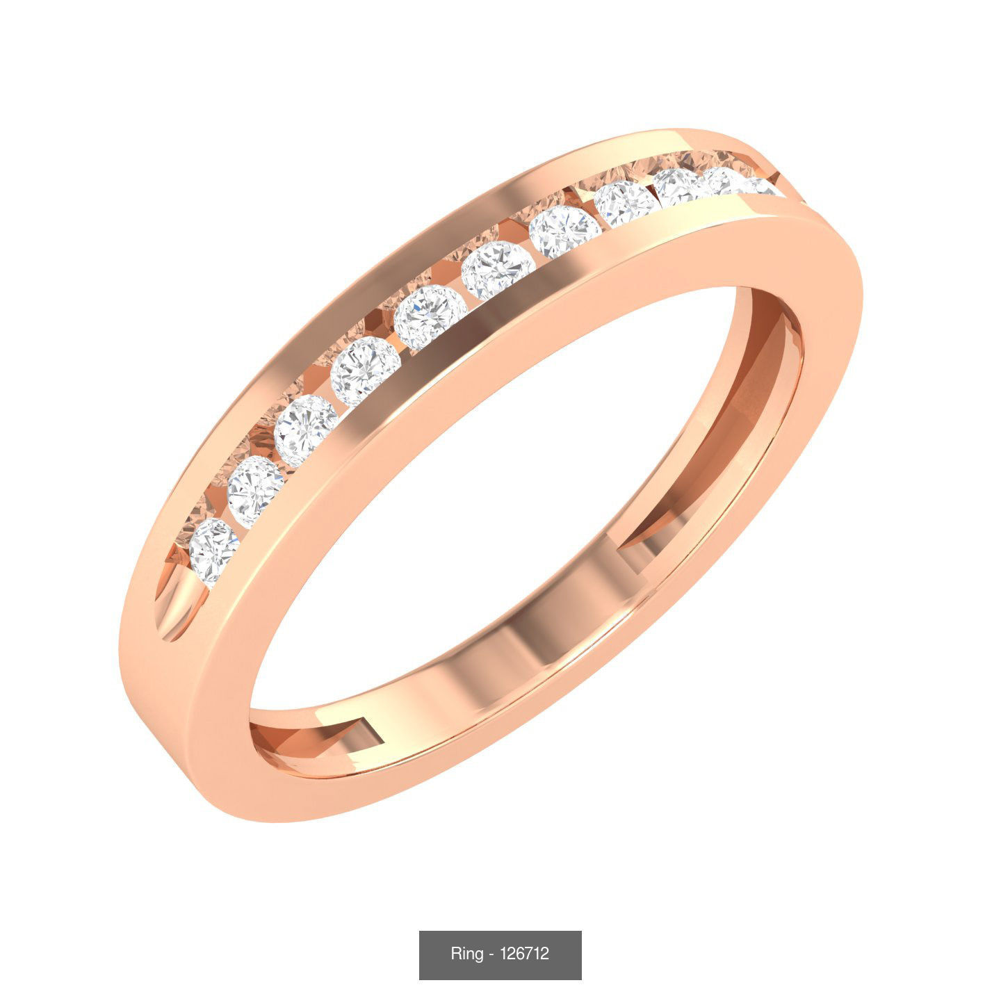 100 Bands rings  3D Model Collection_42