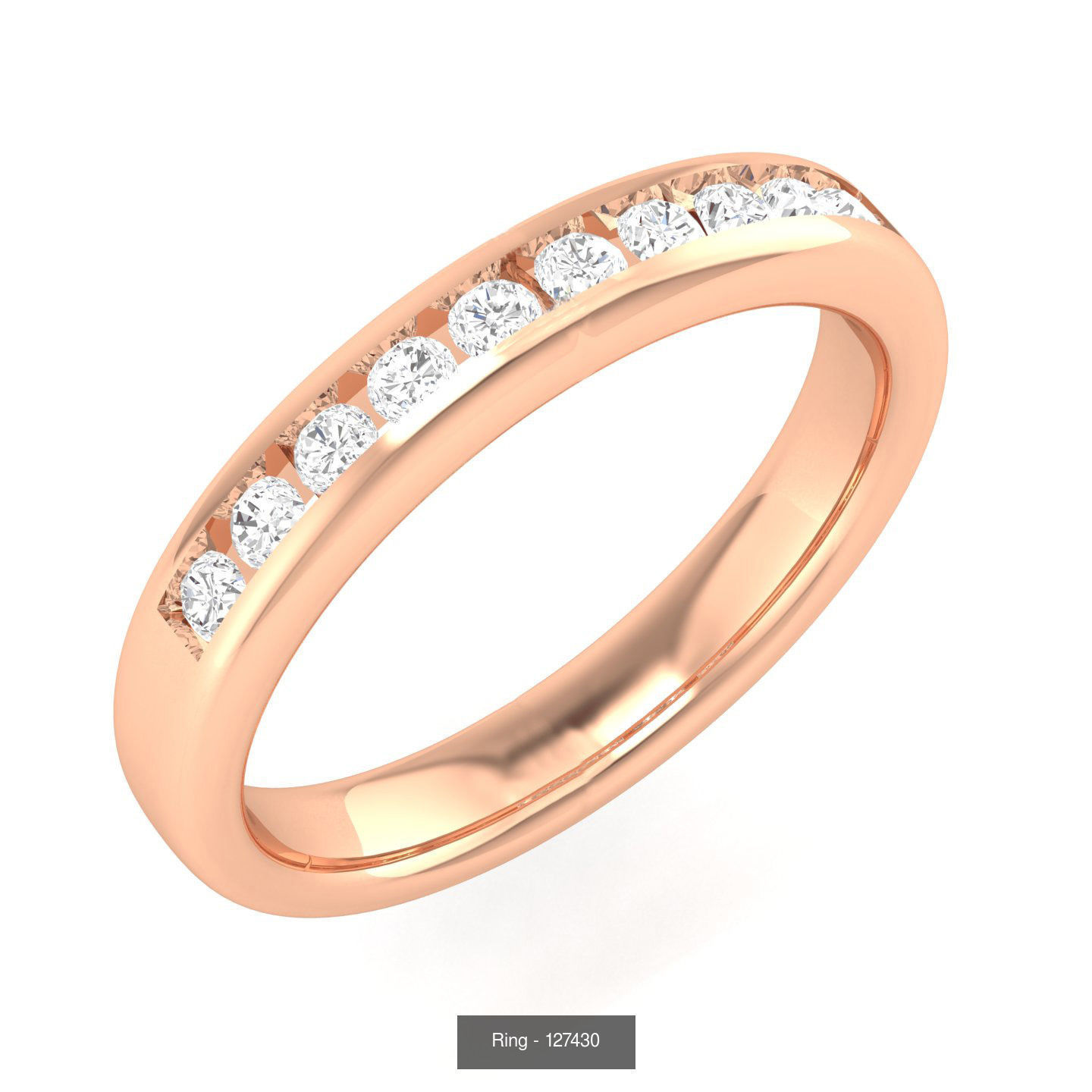 100 Bands rings  3D Model Collection_89