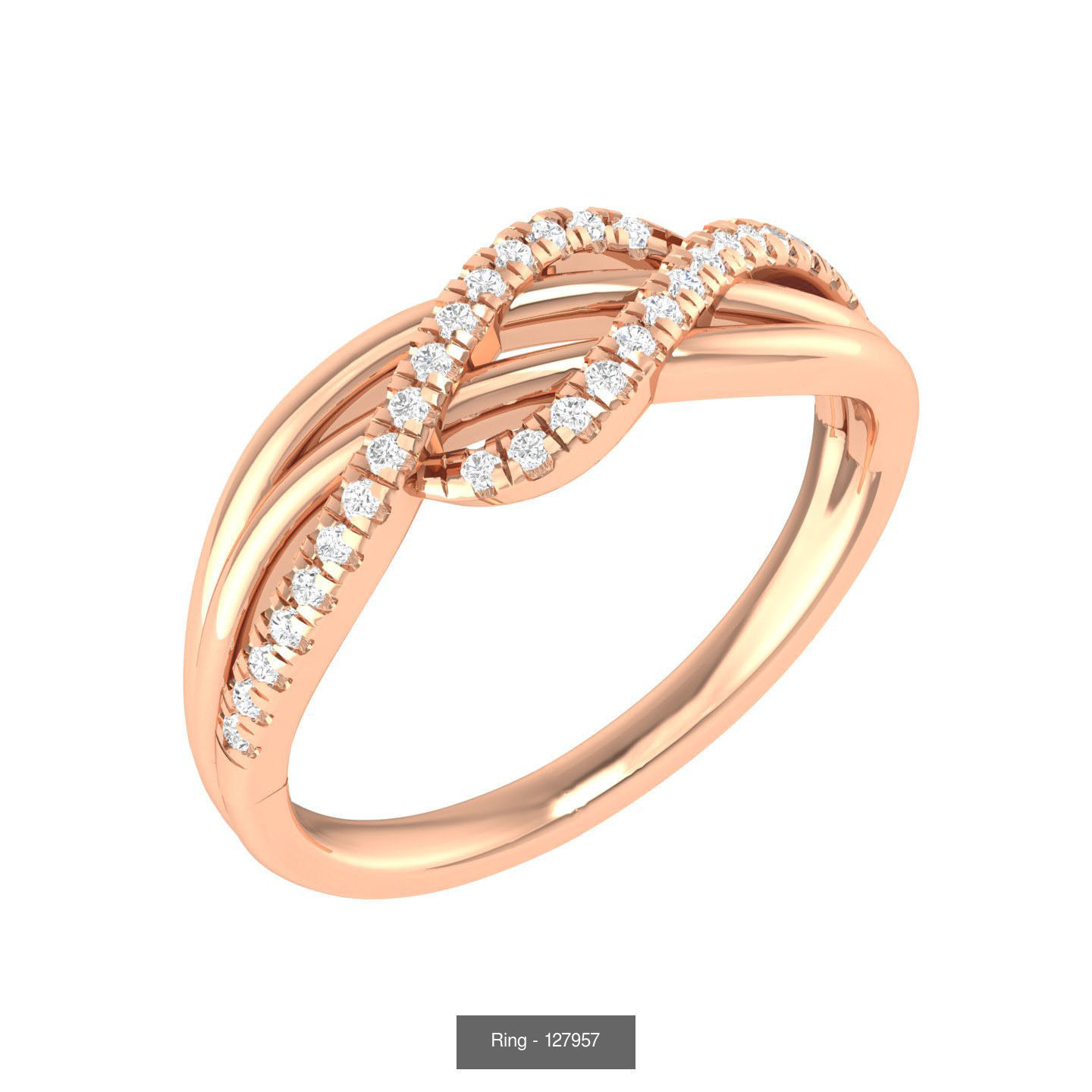 100 Bands rings  3D Model Collection_83