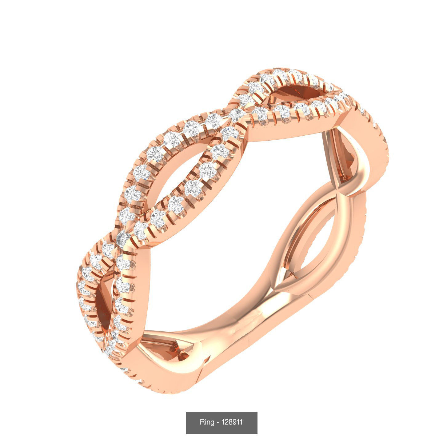 100 Bands rings  3D Model Collection_65