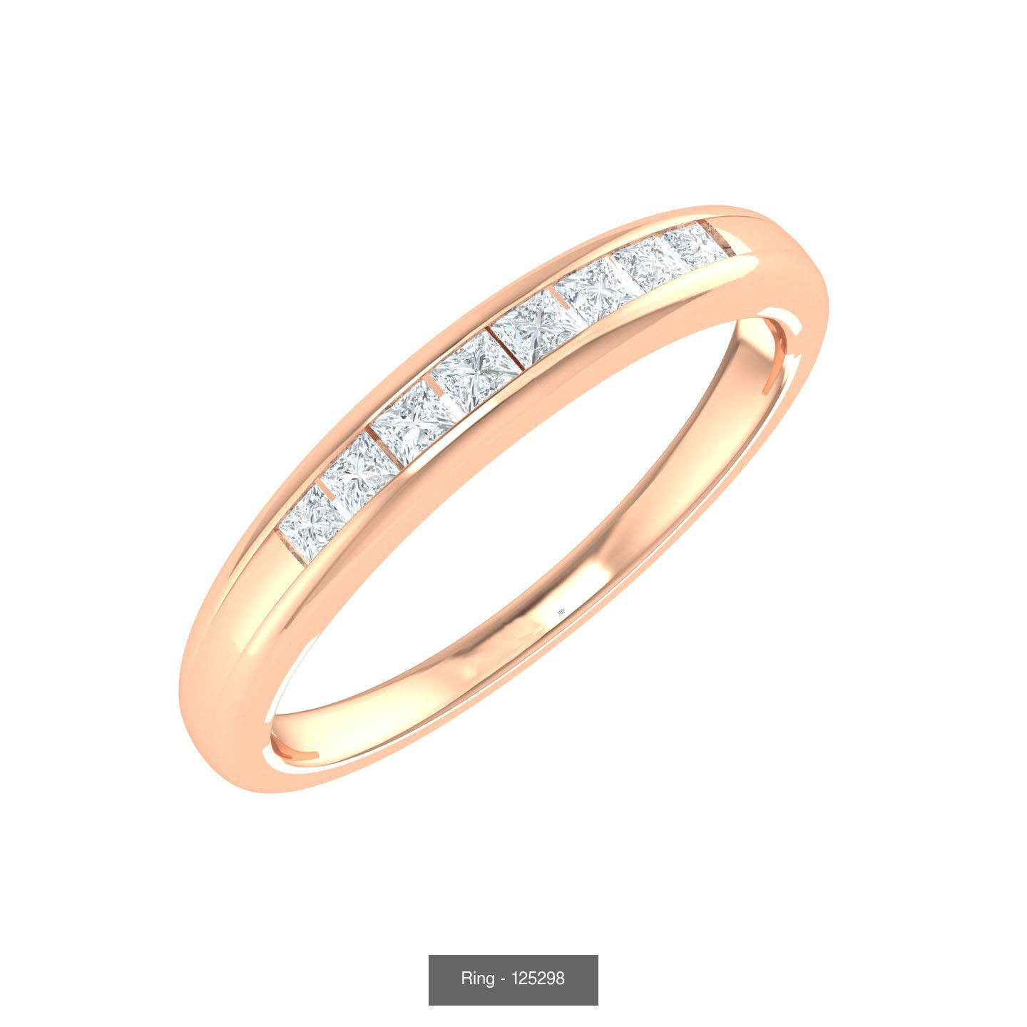 100 Bands rings  3D Model Collection_19