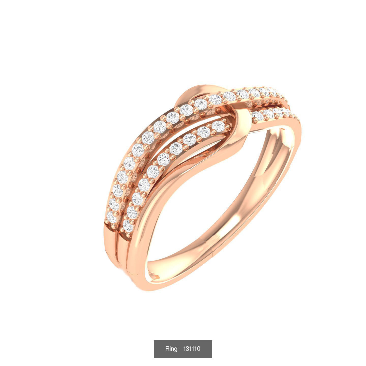 100 Bands rings  3D Model Collection_55