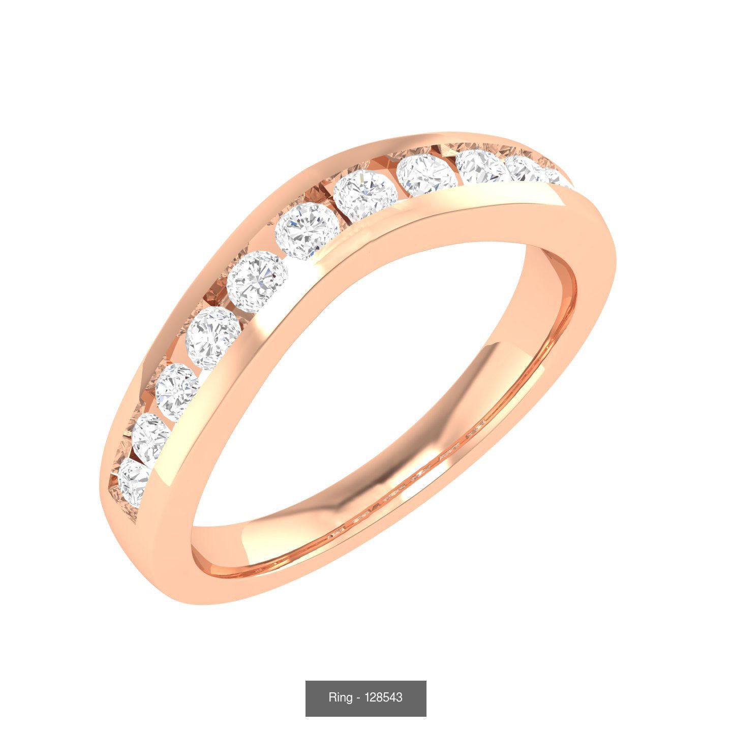 100 Bands rings  3D Model Collection_77
