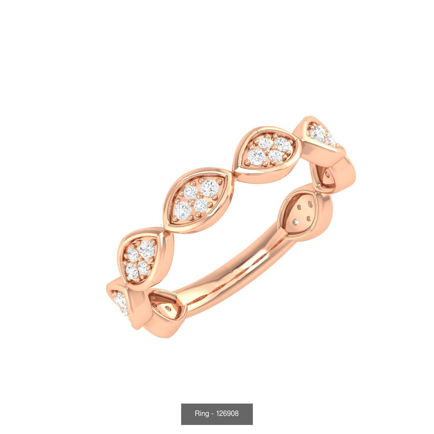 100 Bands rings  3D Model Collection_29