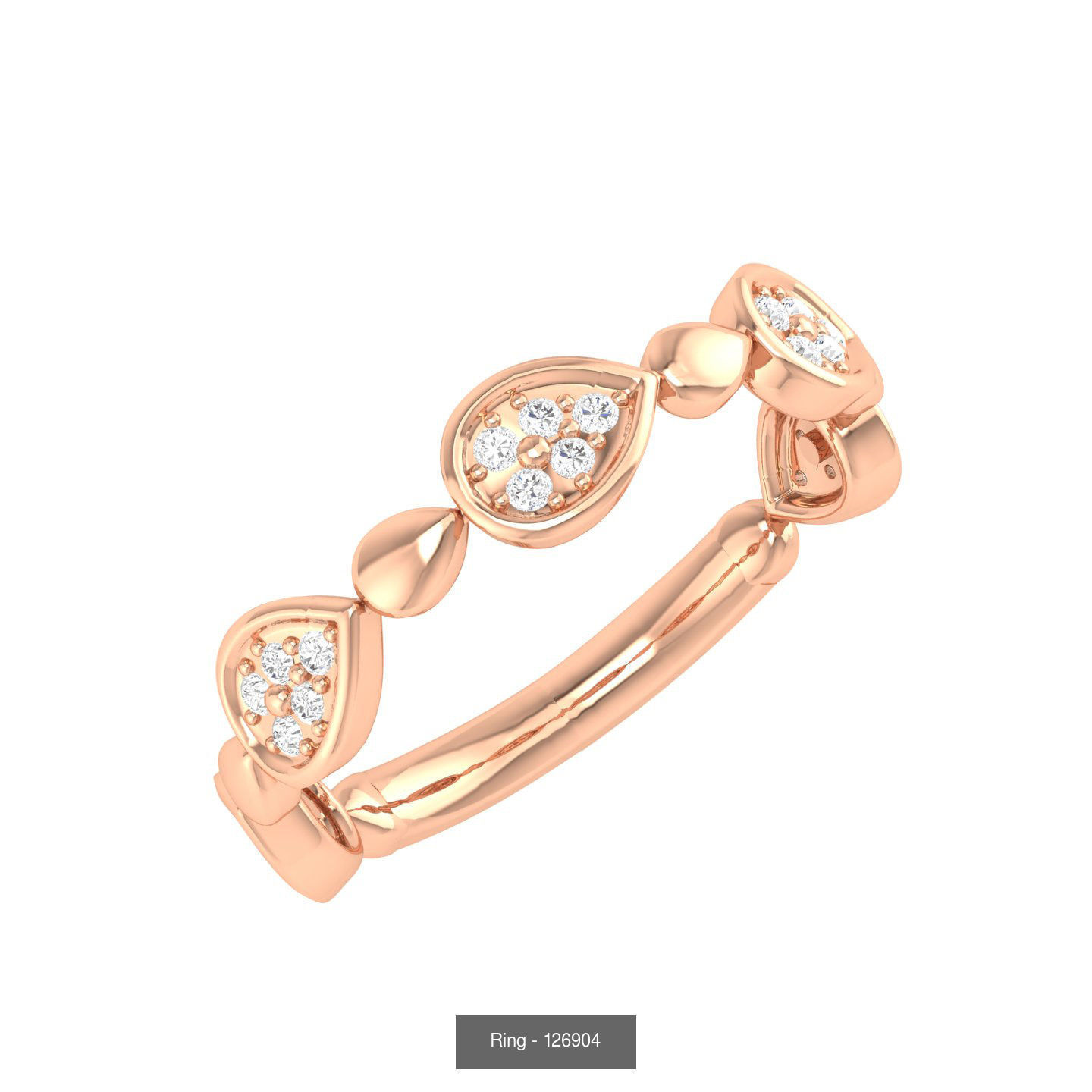 100 Bands rings  3D Model Collection_31