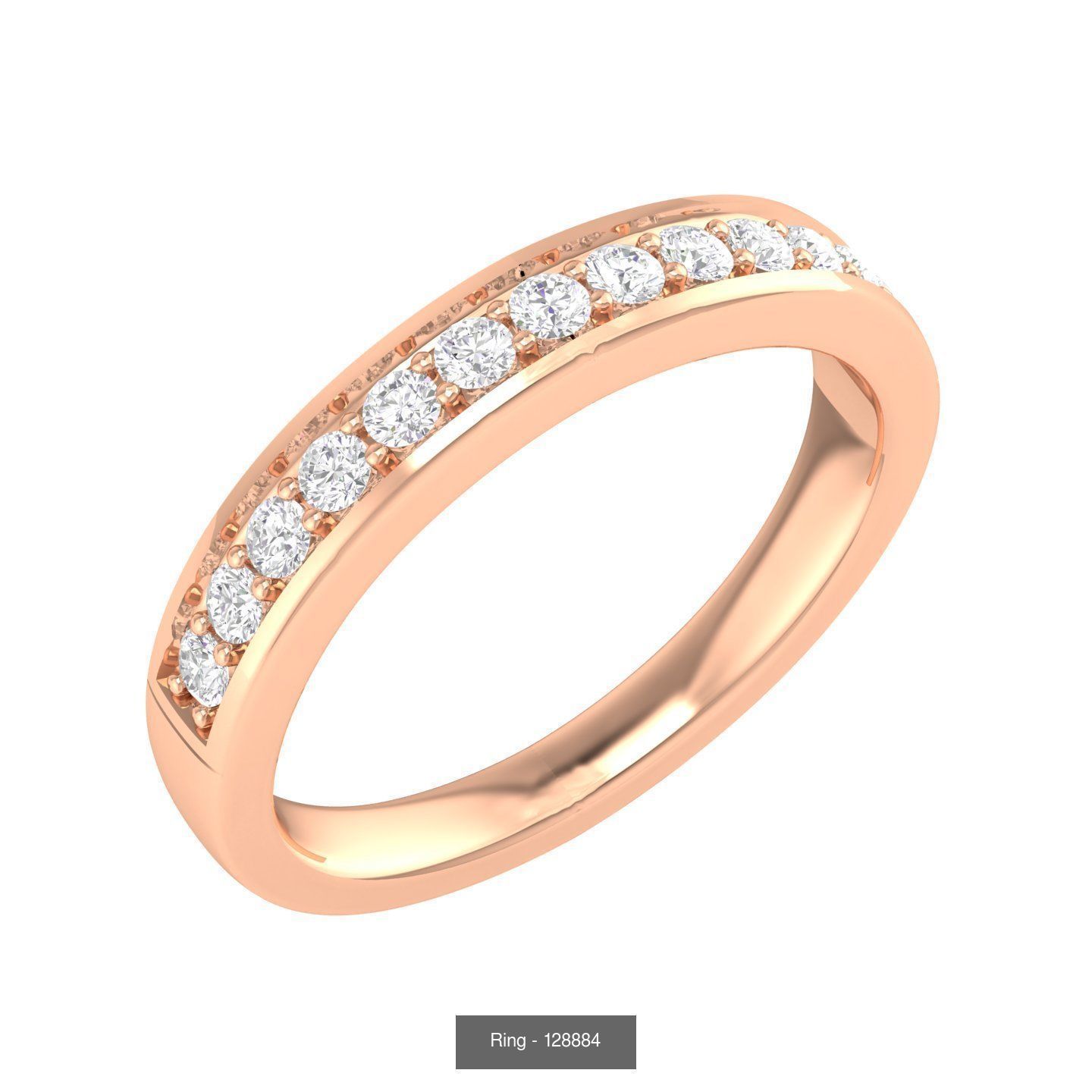 100 Bands rings  3D Model Collection_67