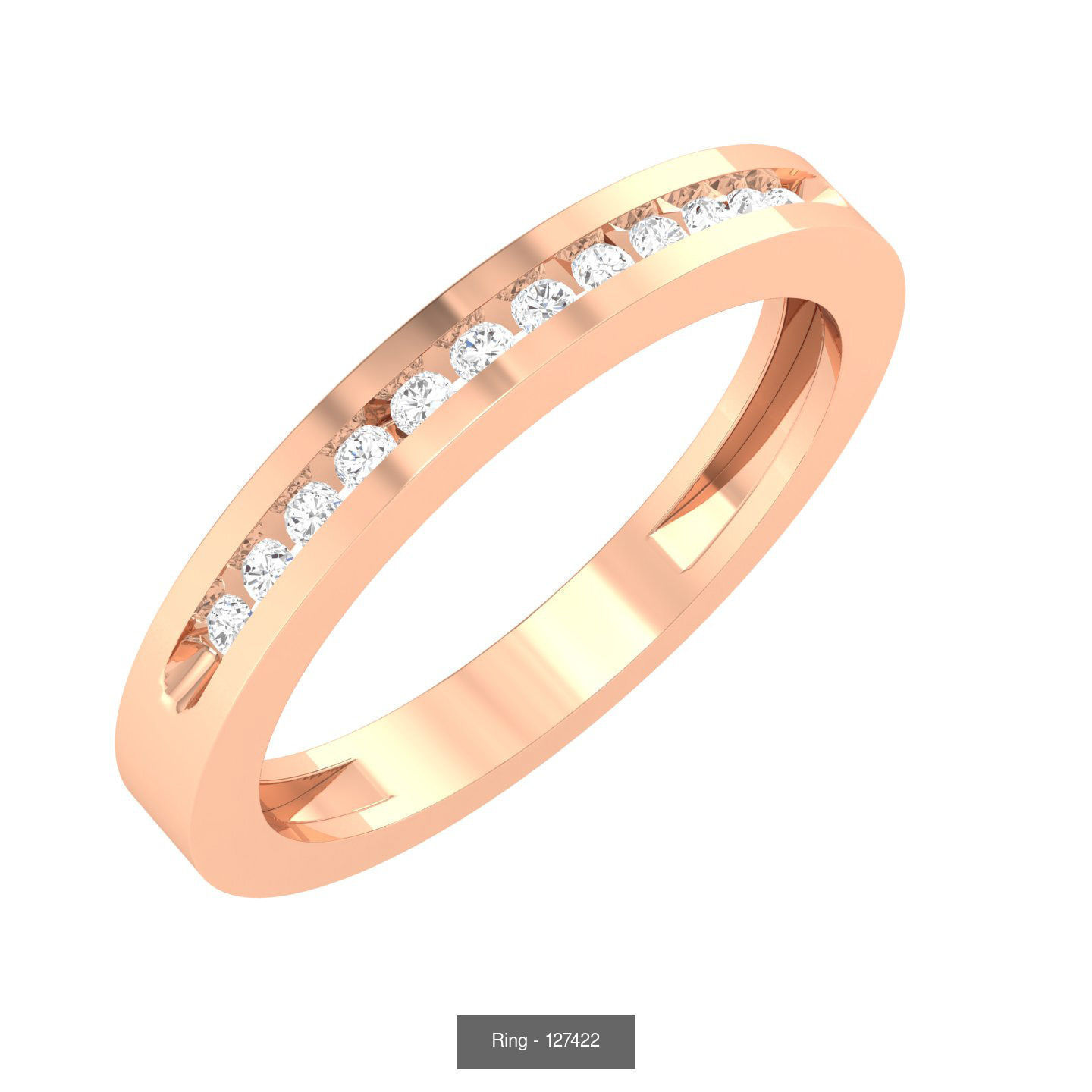 100 Bands rings  3D Model Collection_91