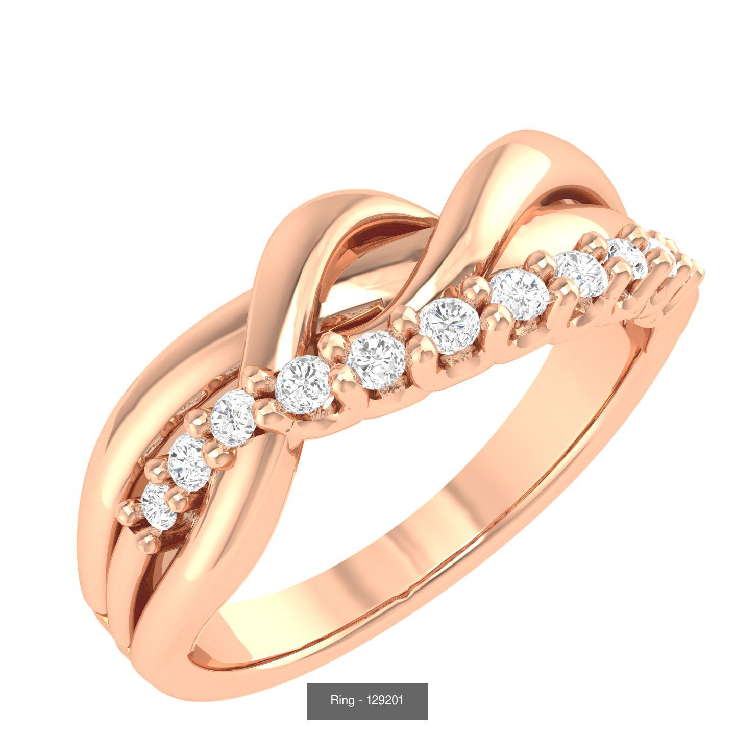 100 Bands rings  3D Model Collection_62