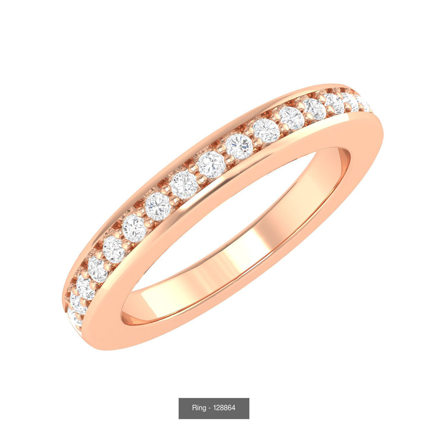 100 Bands rings  3D Model Collection_69