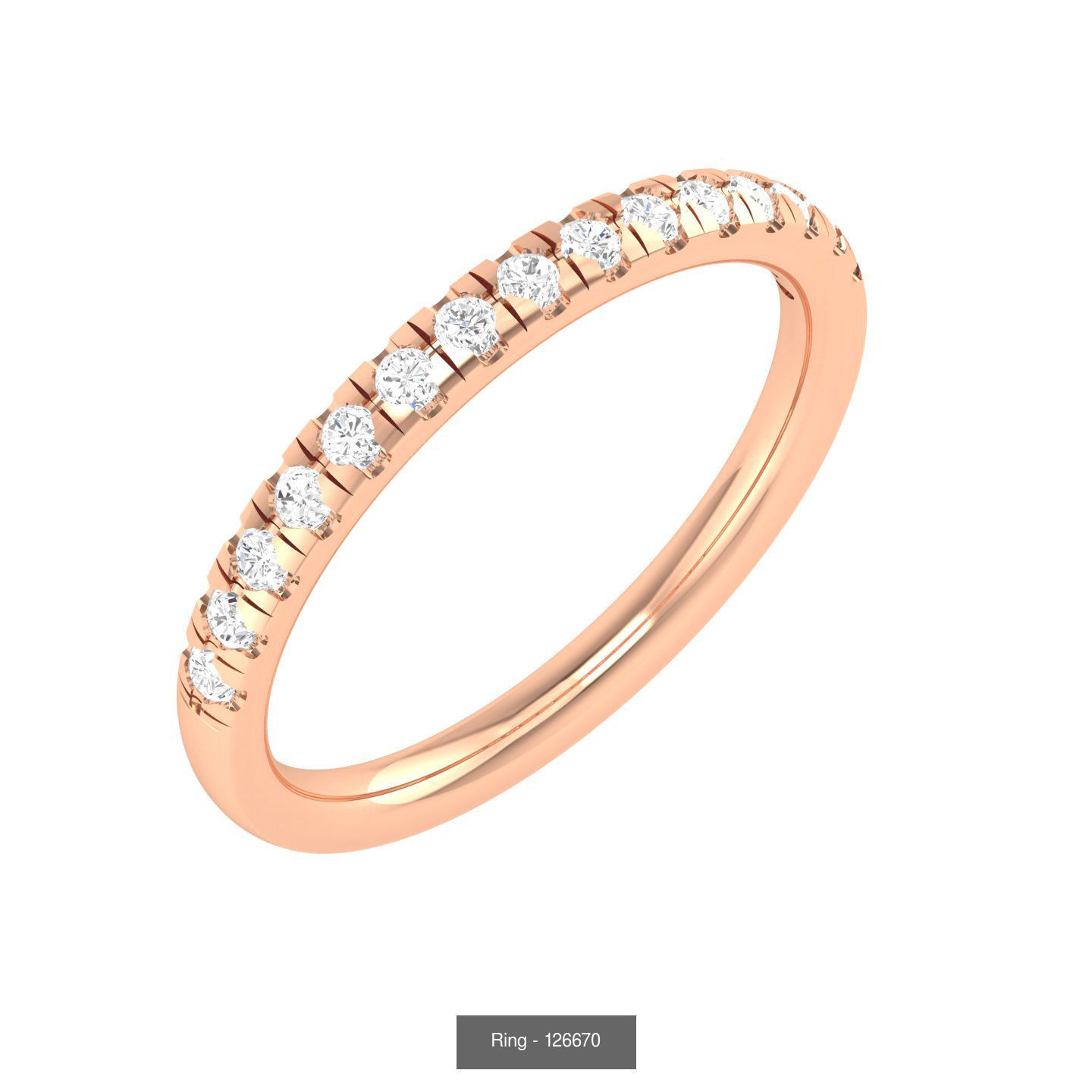 100 Bands rings  3D Model Collection_49