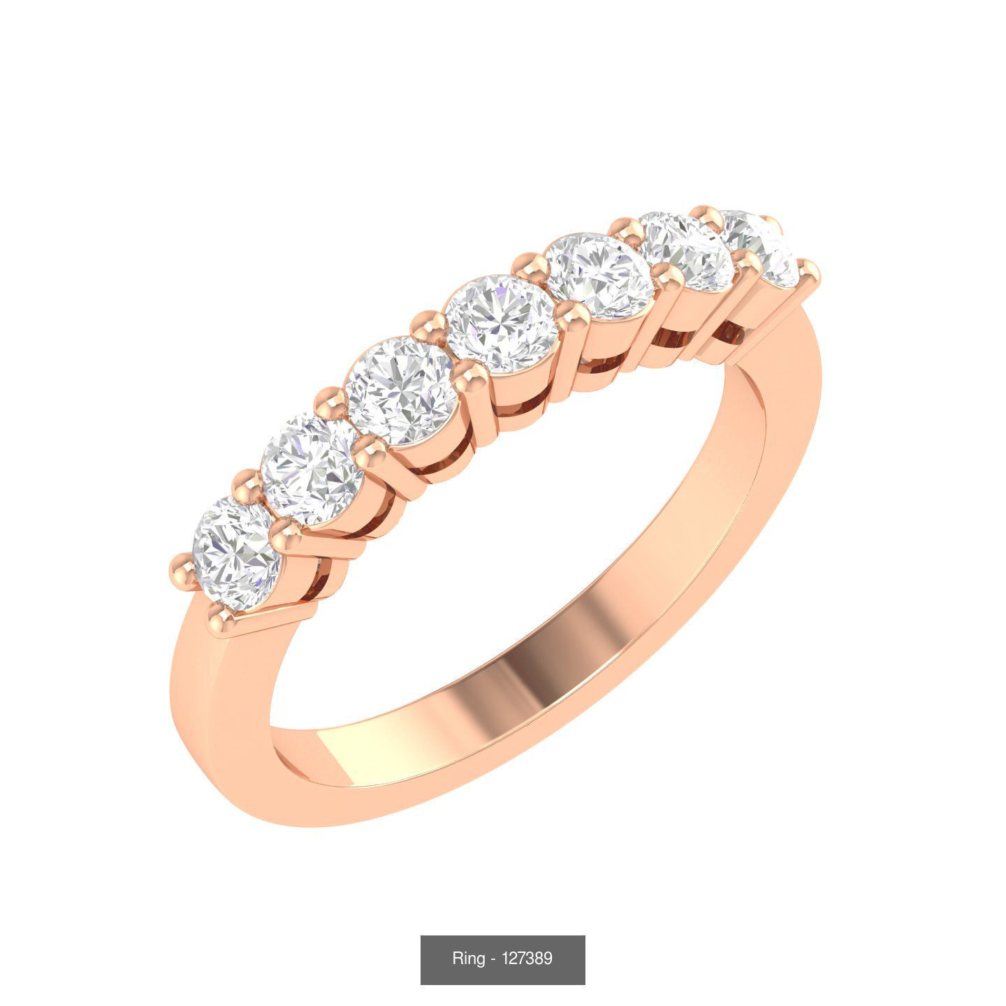 100 Bands rings  3D Model Collection_99