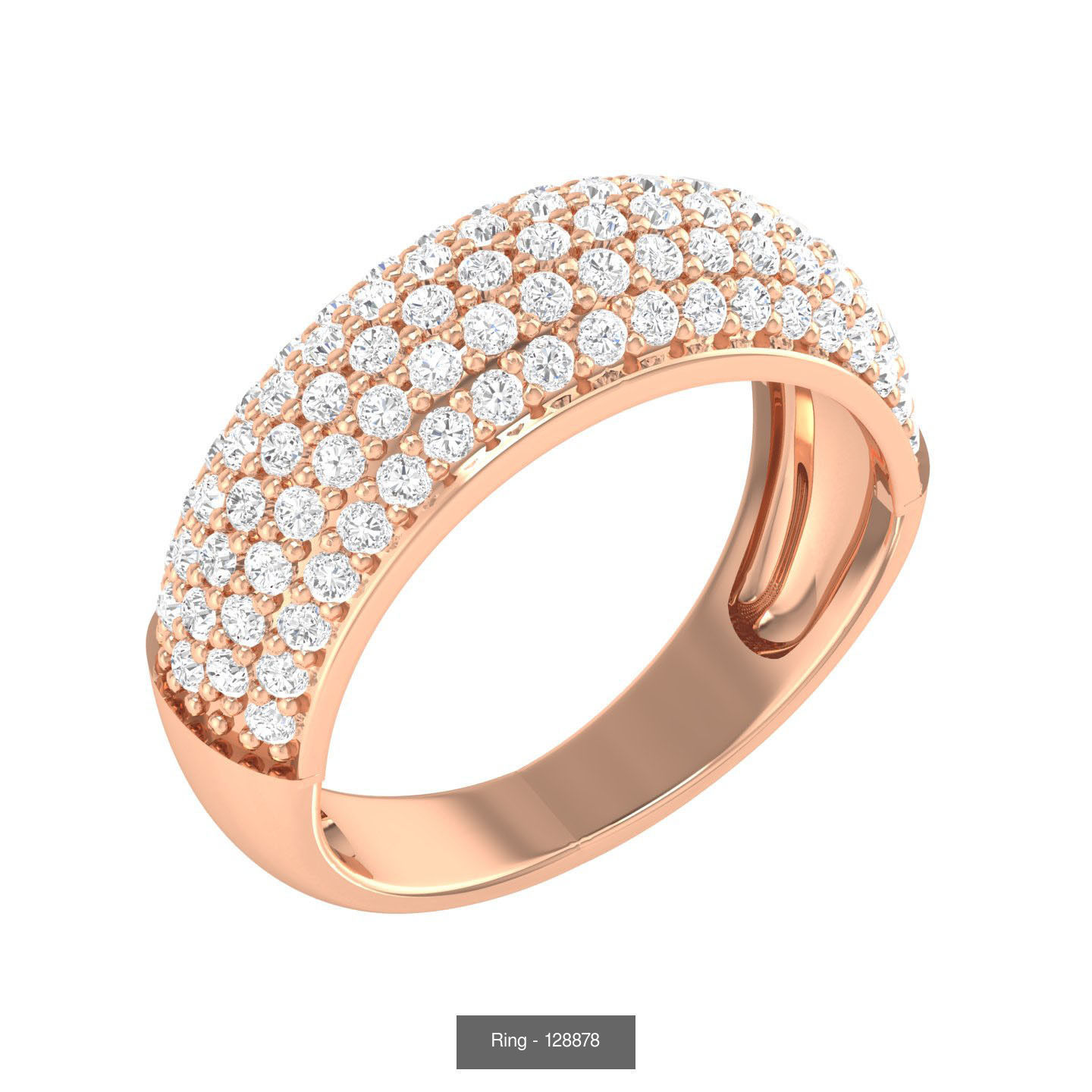 100 Bands rings  3D Model Collection_68