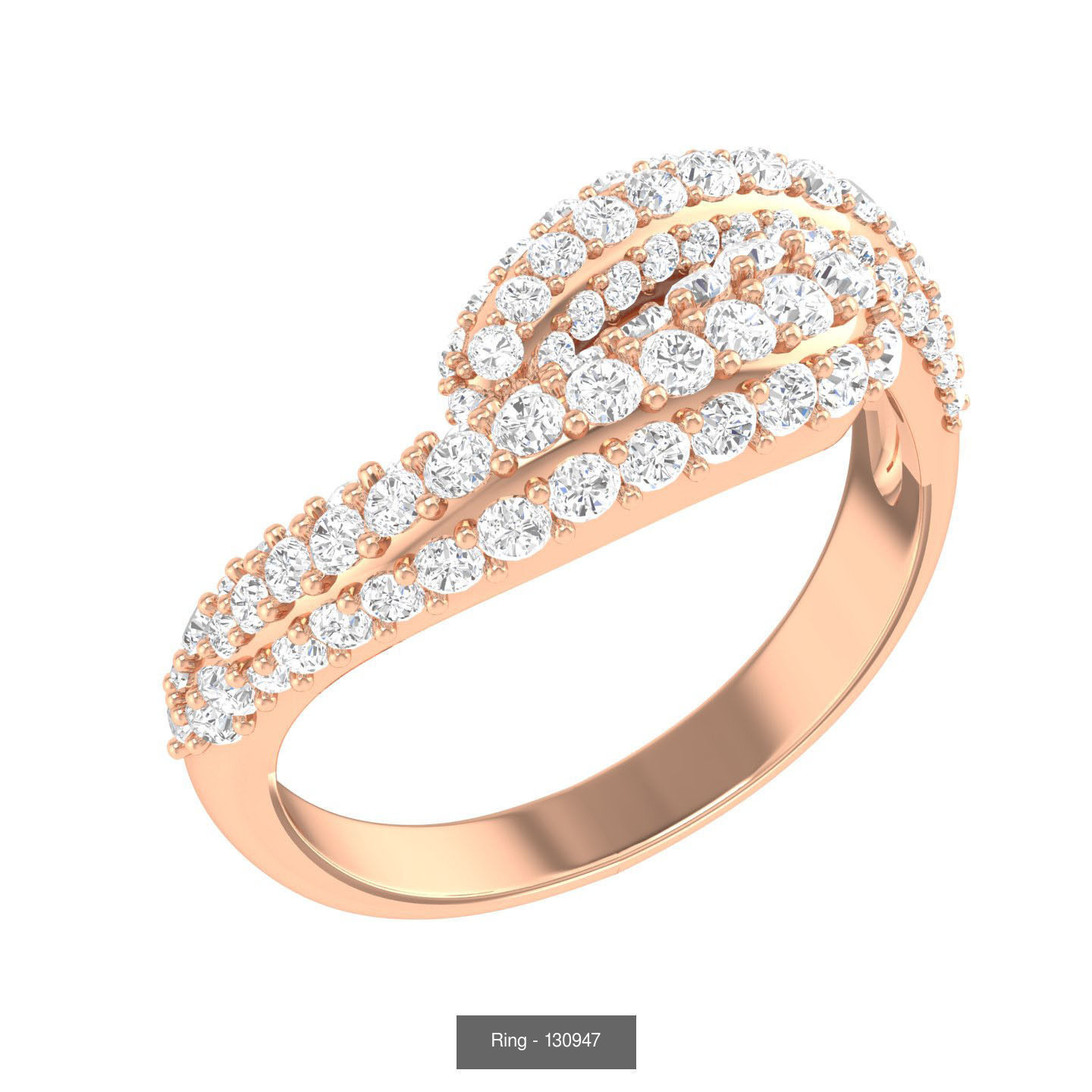 100 Bands rings  3D Model Collection_56