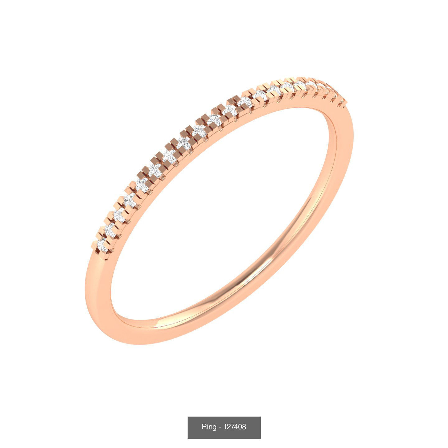 100 Bands rings  3D Model Collection_94