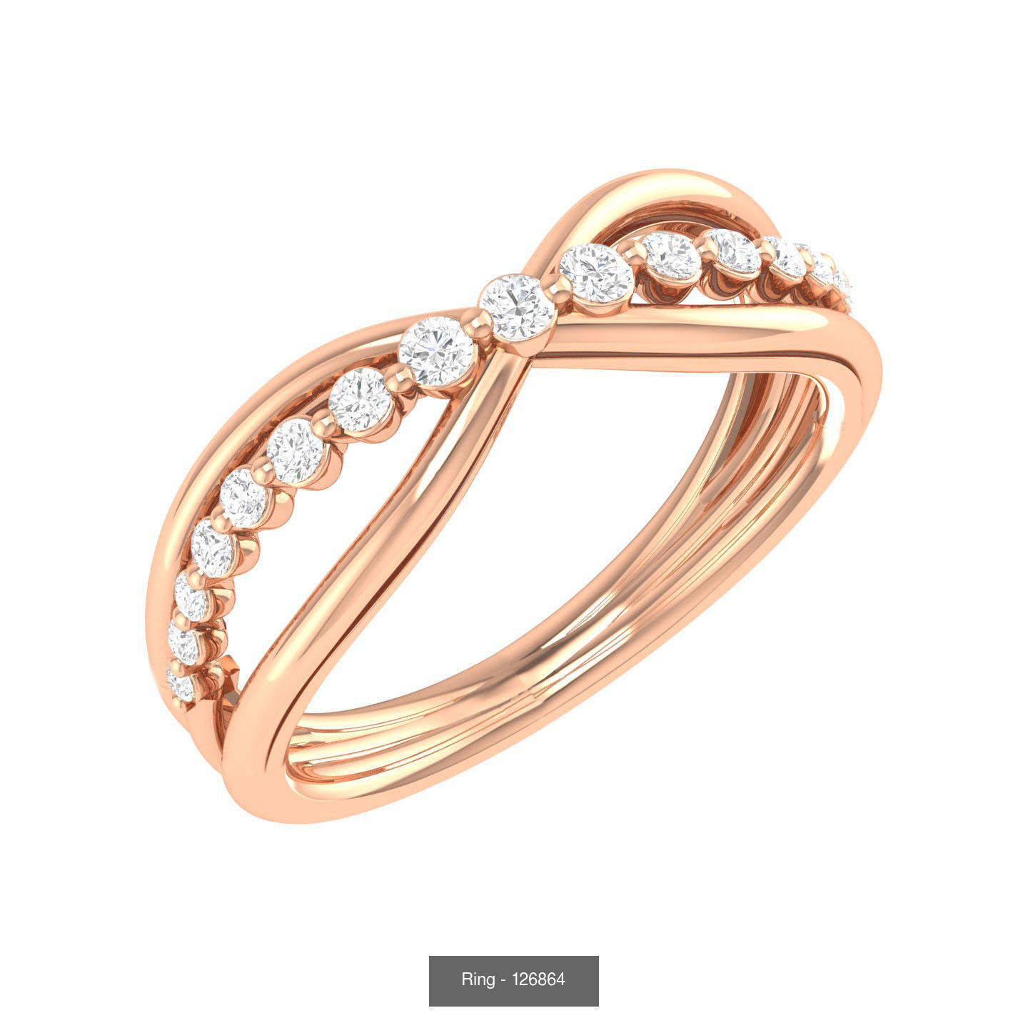 100 Bands rings  3D Model Collection_36