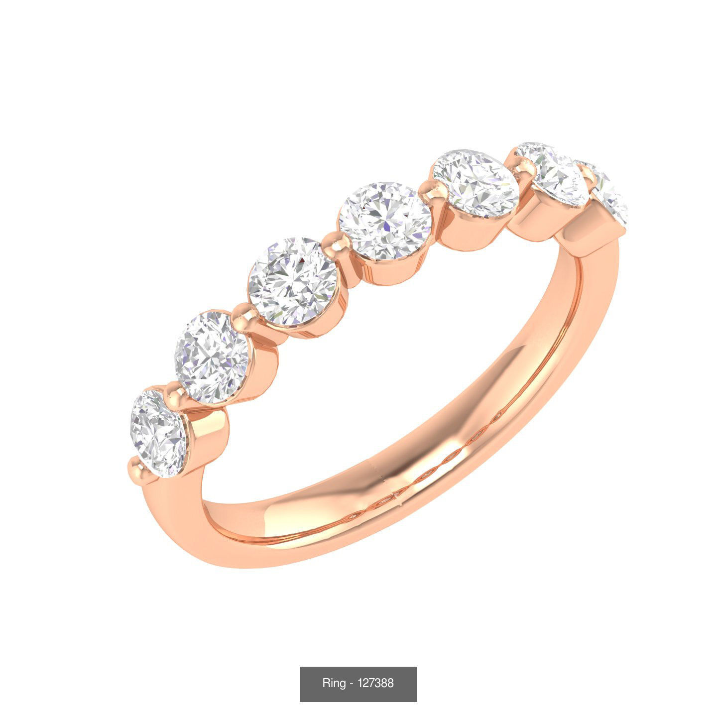 100 Bands rings  3D Model Collection_100