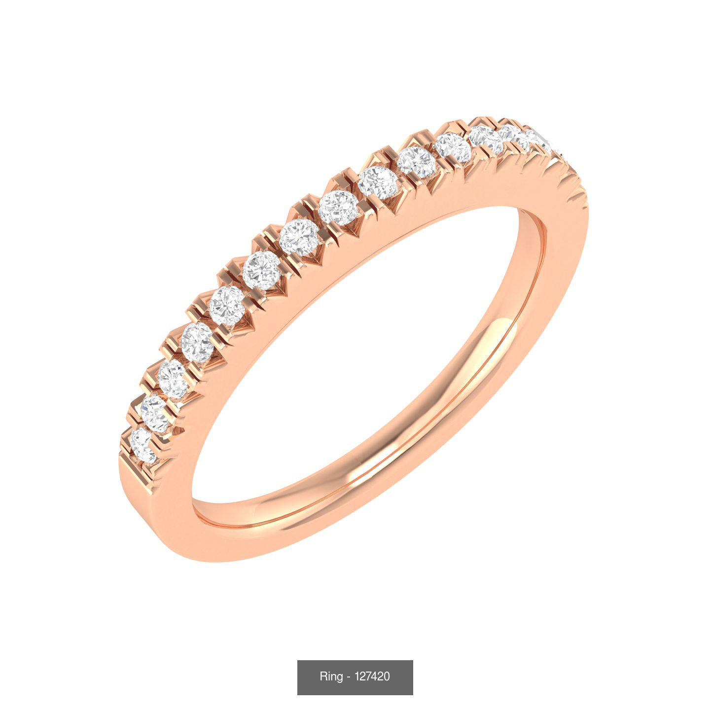 100 Bands rings  3D Model Collection_92