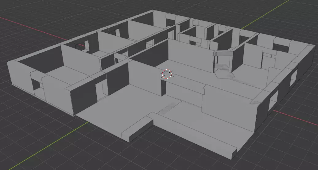 My House Free 3D model_0