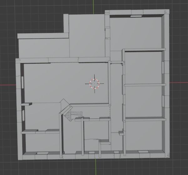 My House Free 3D model_2