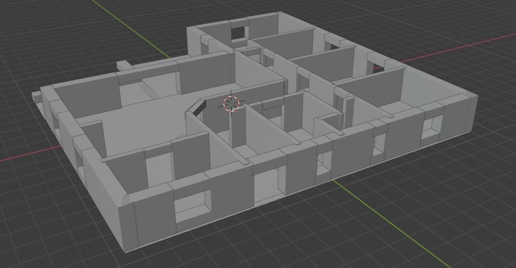 My House Free 3D model_1