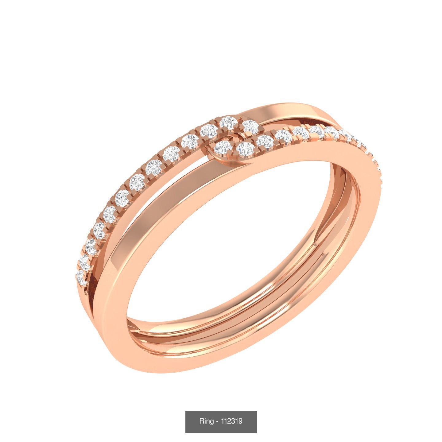 100 Bands rings  3D Model Collection_74