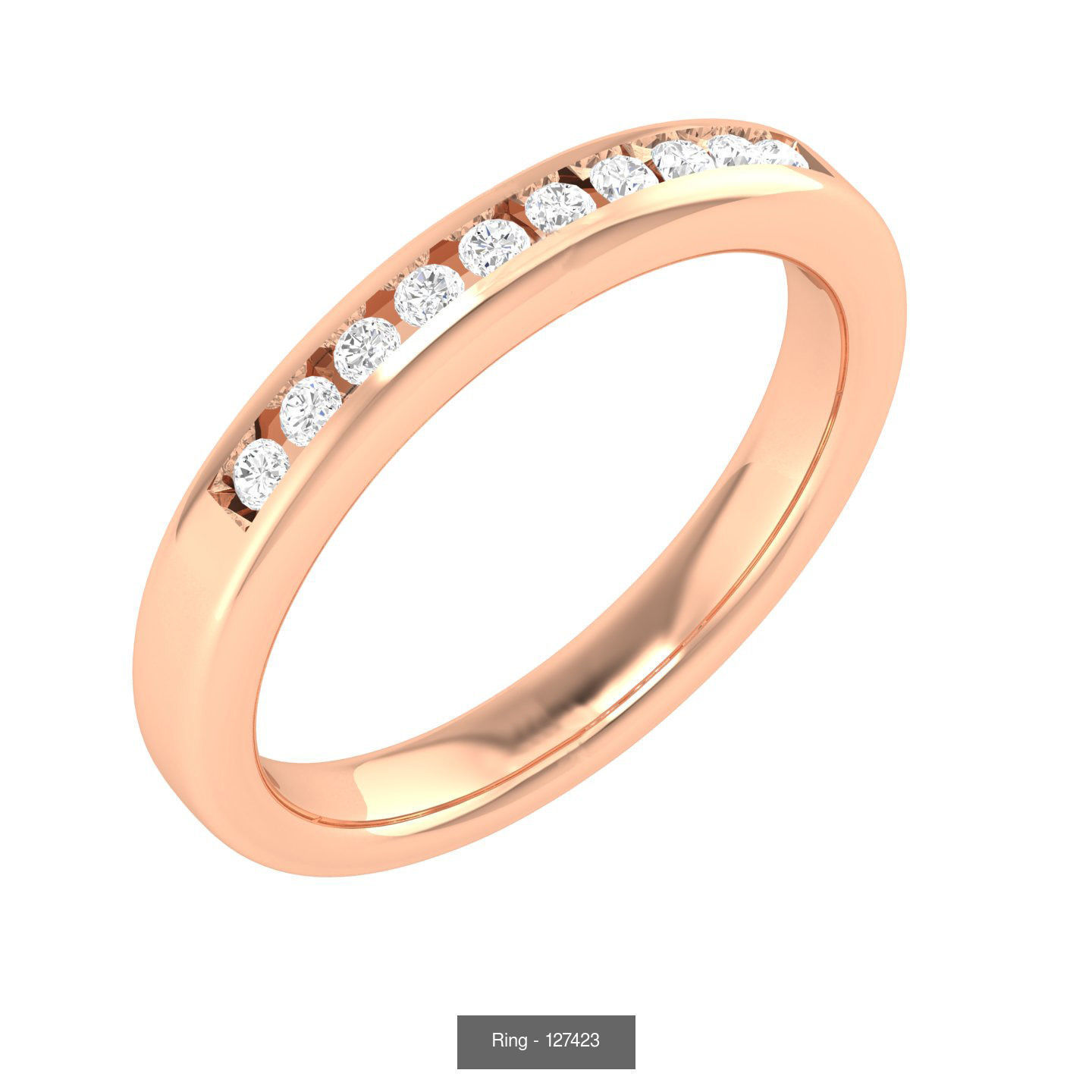 100 Bands rings  3D Model Collection_101