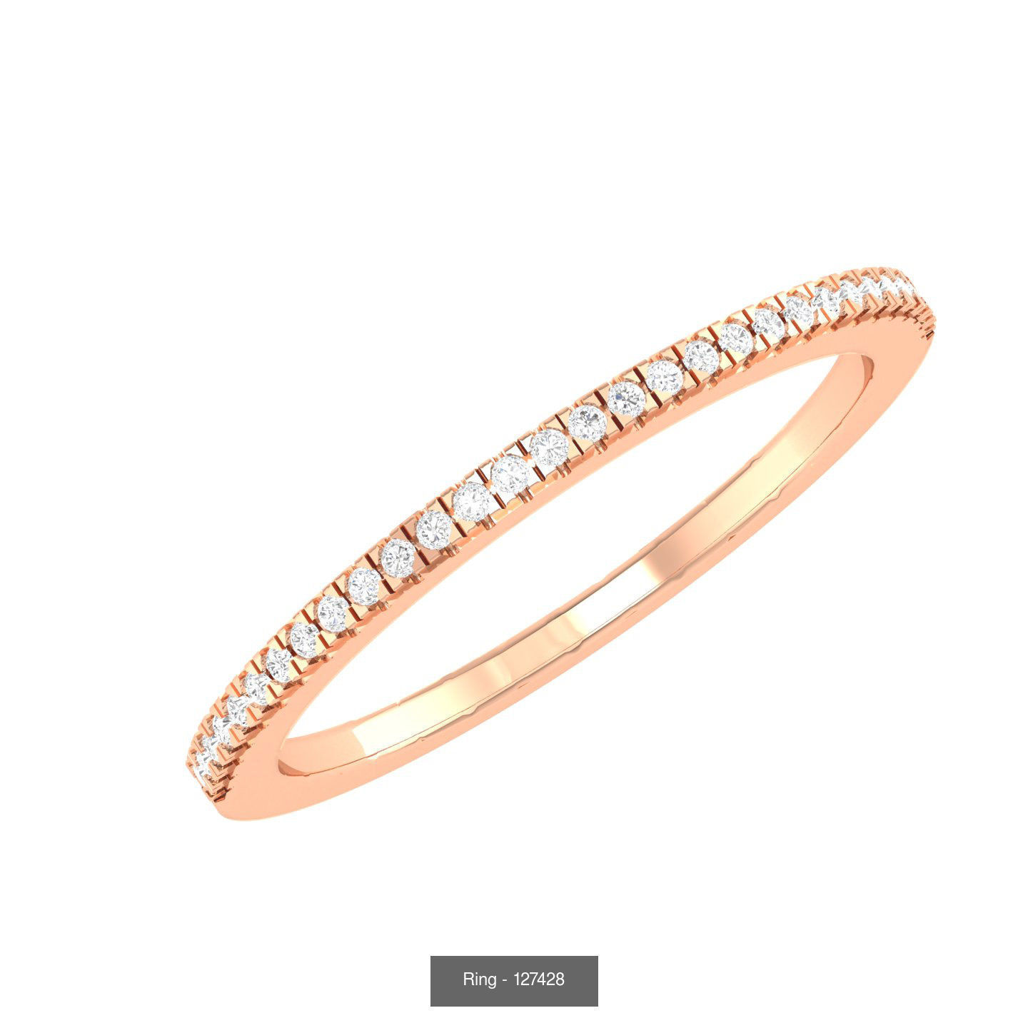 100 Bands rings  3D Model Collection_98